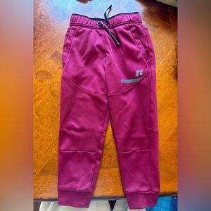 Russell size 4-5 maroon sweatpants
